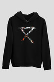 Circa Survive Siyah Unisex Kapüşonlu Sweatshirt