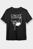 Circa Survive Siyah Unisex Tişört T-Shirt - TişörtFabrikası