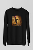 Cirith Ungol Baskılı Unisex Siyah Sweatshirt