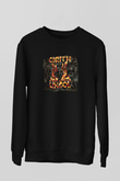 Cirith Ungol Baskılı Unisex Siyah Sweatshirt