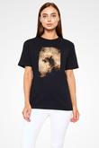 Çita Siyah Unisex Tişört T-Shirt - TişörtFabrikası
