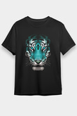 Çita Siyah Unisex Tişört T-Shirt - TişörtFabrikası