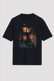 Çita Siyah Unisex Tişört T-Shirt - TişörtFabrikası