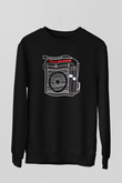 Clash (The) Baskılı Unisex Siyah Sweatshirt
