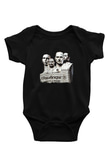 Clawfinger Baskılı Unisex Siyah Bebek Body - Zıbın