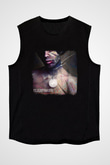 Clawfinger Baskılı Unisex Siyah Kolsuz Tişört