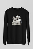 Clawfinger Baskılı Unisex Siyah Sweatshirt