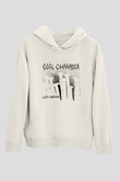 Coal Chamber Beyaz Unisex Kapşonlu Sweatshirt