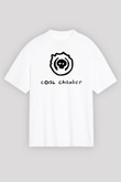 Coal Chamber Beyaz Unisex Oversize Tişört T-Shirt