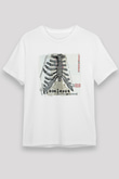 Coalesce Baskılı Unisex Beyaz Tişört