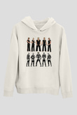 Cobra Kai Baskılı Beyaz Unisex Hoodie