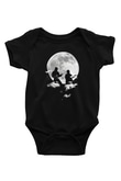 Cobra Kai Baskılı Unisex Siyah Bebek Body - Zıbın