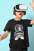 Cobra Kai Baskılı Unisex Siyah Çocuk Tişört - Tshirt