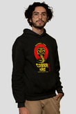 Cobra Kai Baskılı Unisex Siyah Hoodie