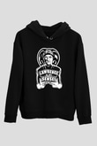 Cobra Kai Baskılı Unisex Siyah Hoodie