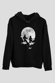 Cobra Kai Baskılı Unisex Siyah Hoodie