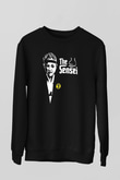 Cobra Kai Baskılı Unisex Siyah Sweatshirt
