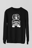 Cobra Kai Baskılı Unisex Siyah Sweatshirt