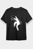 Cobra Kai Baskılı Unisex Siyah Tişört - Tshirt