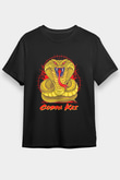 Cobra Kai Baskılı Unisex Siyah Tişört - Tshirt