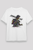 Cobra Kai Unisex Baskılı Beyaz Tişört - Tshirt