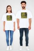 Coheed and Cambria Baskılı Unisex Beyaz Oversize Tişört