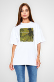Coheed and Cambria Baskılı Unisex Beyaz Oversize Tişört