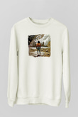 Coheed and Cambria Baskılı Unisex Beyaz Sweatshirt