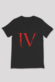 Coheed and Cambria Baskılı Unisex Siyah V Yaka Tişört