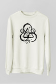 Coheed and Cambria Beyaz Unisex Sweatshirt