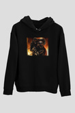 Command and Conquer Siyah Unisex Hoodie