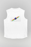 Commodore 64 Baskılı Beyaz Unisex Kolsuz Tişört - Tshirt