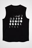 Converge Baskılı Unisex Siyah Kolsuz Tişört
