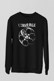 Converge Siyah Unisex Sweatshirt