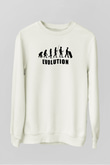 Çöpçü Beyaz Unisex Sweatshirt