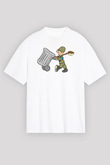 Çöpçü Beyaz Unisex Tişört T-Shirt - TişörtFabrikası