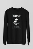 Coroner Siyah Unisex Sweatshirt