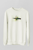 Counter Strike Baskılı Beyaz Unisex Sweatshirt