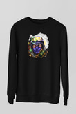 Counter Strike Baskılı Unisex Siyah Sweatshirt