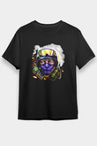 Counter Strike Baskılı Unisex Siyah Tişört - Tshirt