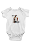 Craig David Baskılı Unisex Beyaz Bebek Body - Zıbın