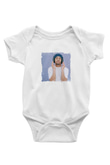 Craig David Baskılı Unisex Beyaz Bebek Body - Zıbın