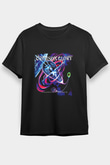 Crimson Glory Baskılı Unisex Siyah Tişört