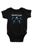 Crimson Glory Siyah Bebek Body - Zıbın
