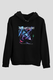 Crimson Glory Siyah Unisex Hoodie