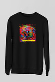 Crimson Glory Siyah Unisex Sweatshirt