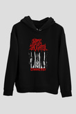 Cryptic Slaughter Siyah Unisex Kapüşonlu Sweatshirt