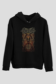 Cryptopsy Baskılı Unisex Siyah Kapüşonlu Sweatshirt