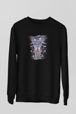 Cynic Baskılı Unisex Siyah Sweatshirt