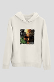 Cypress Hill Baskılı Unisex Beyaz Kapüşonlu Sweatshirt